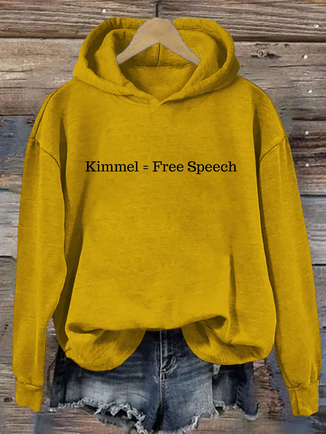 Kimmel = Free Speech Hoodie