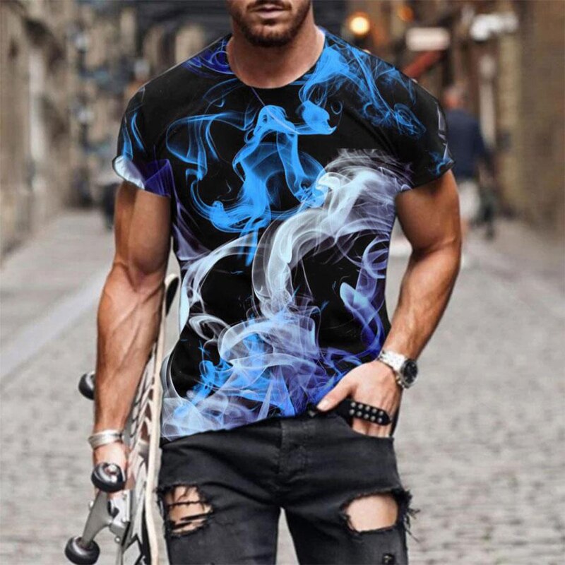 

Horrible Skull Spades Poker - 3D Printed Men T Shirt, Xl, 501 Original