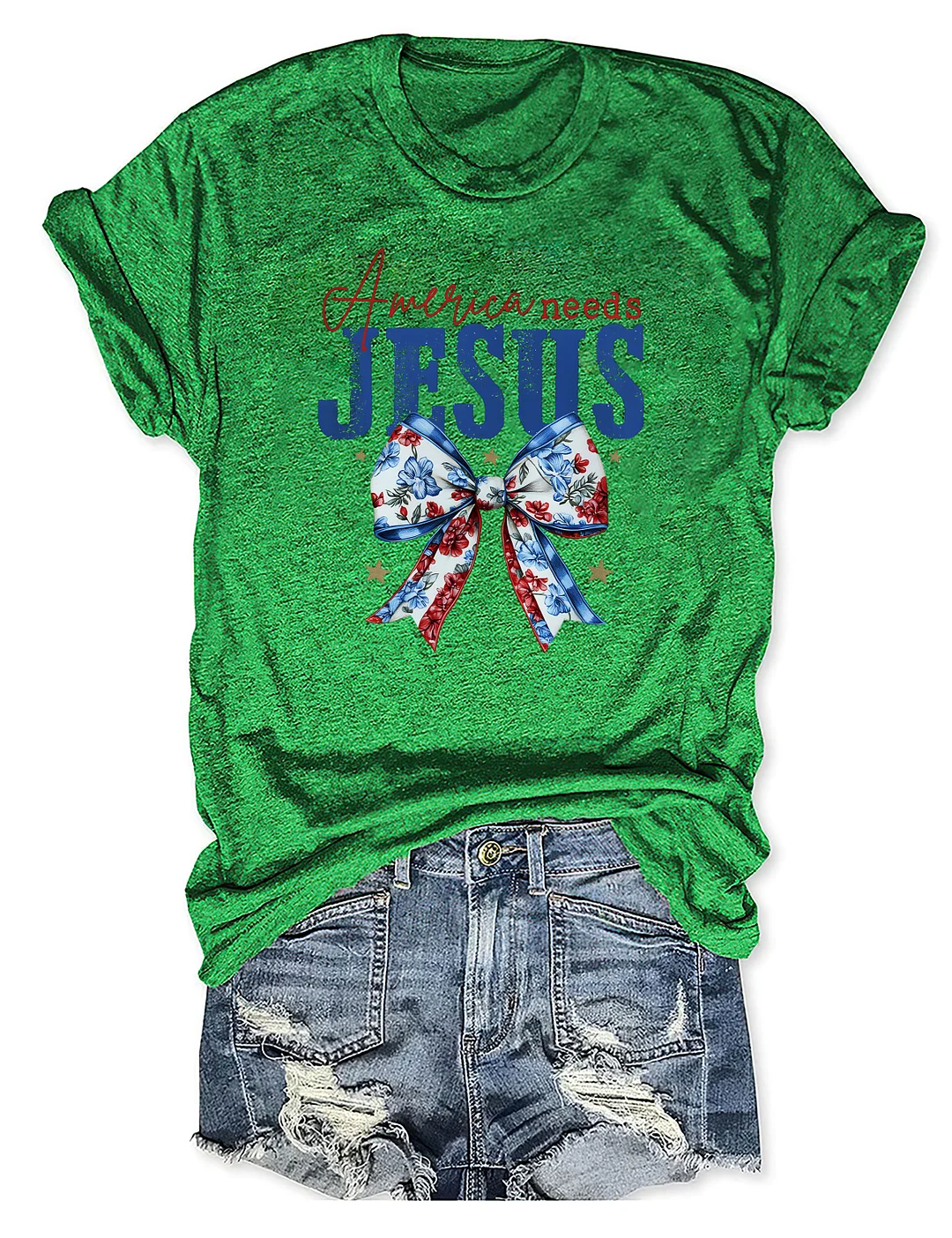 America Needs Jesus T-shirt