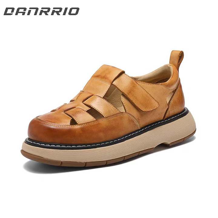 DANRRIO Retro design Thick sole Lightweight Breathable Casual Roman Sandals DANRRIO.COM DANRRIO