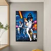 Star Wars - Rundbohrer Diamantmalerei - 50*70cm (große Größe)