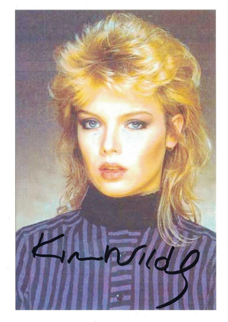 Kim Wilde Signed Autographed 4 x 6 Photo Poster painting English Pop Singer B