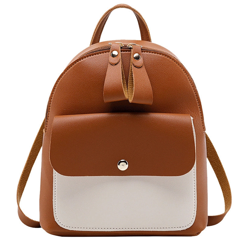 Color Block Travel Daily Women’s Backpack
