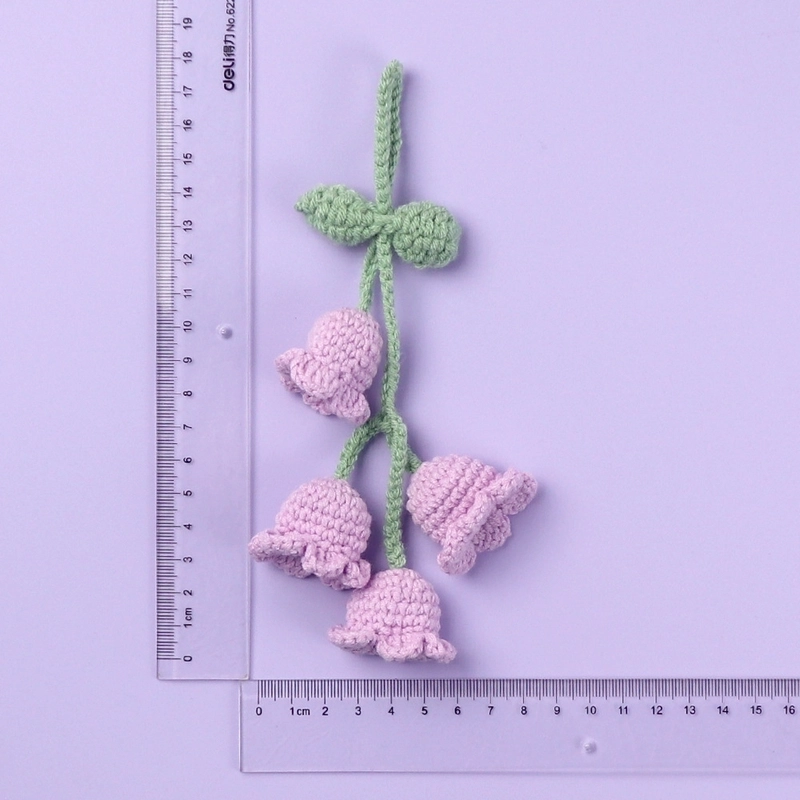 2 Pieces Cute Sunflower Santa Claus Yarn Women’s Bag Pendant Keychain