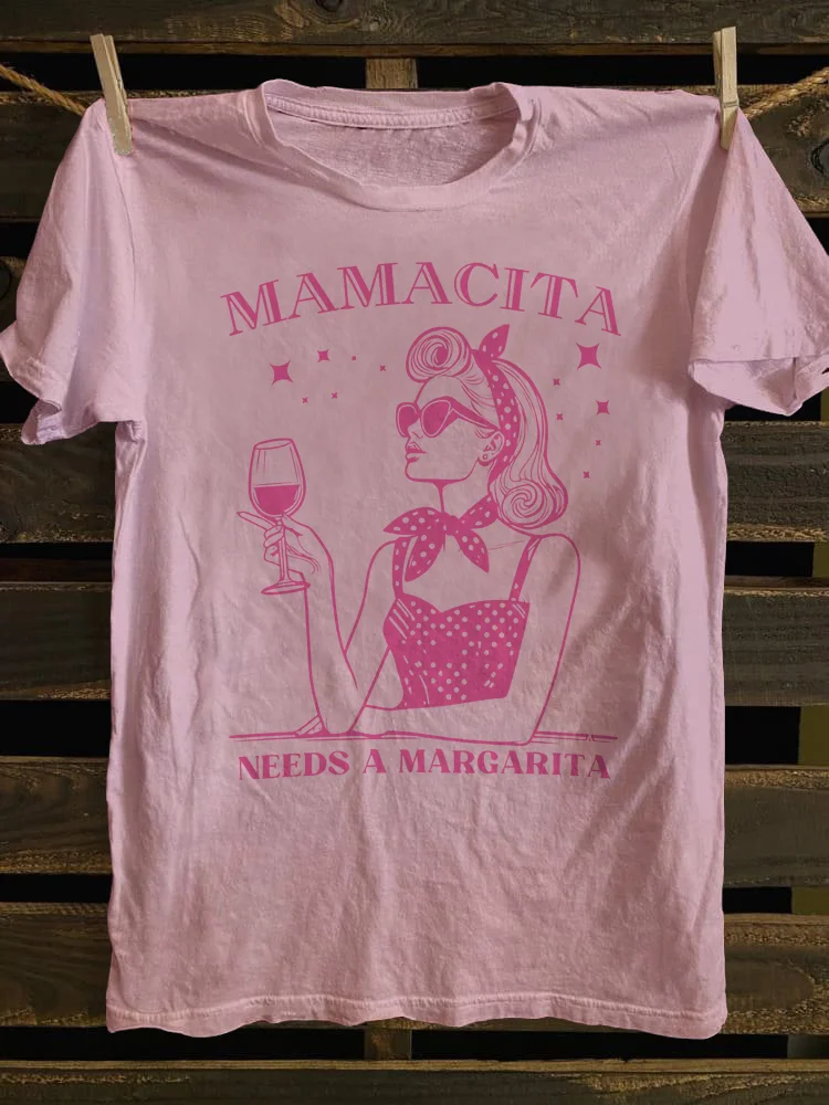 Mamacita Needs A Margarita-1 T-shirt