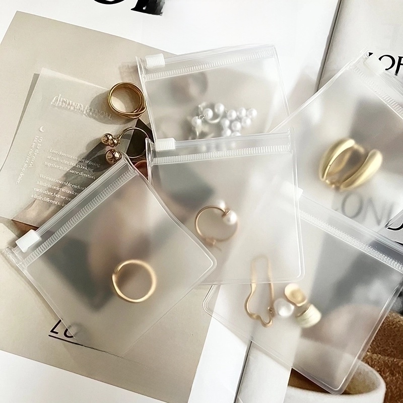 Minimalist Solid Color EVA Jewelry Packaging Bags