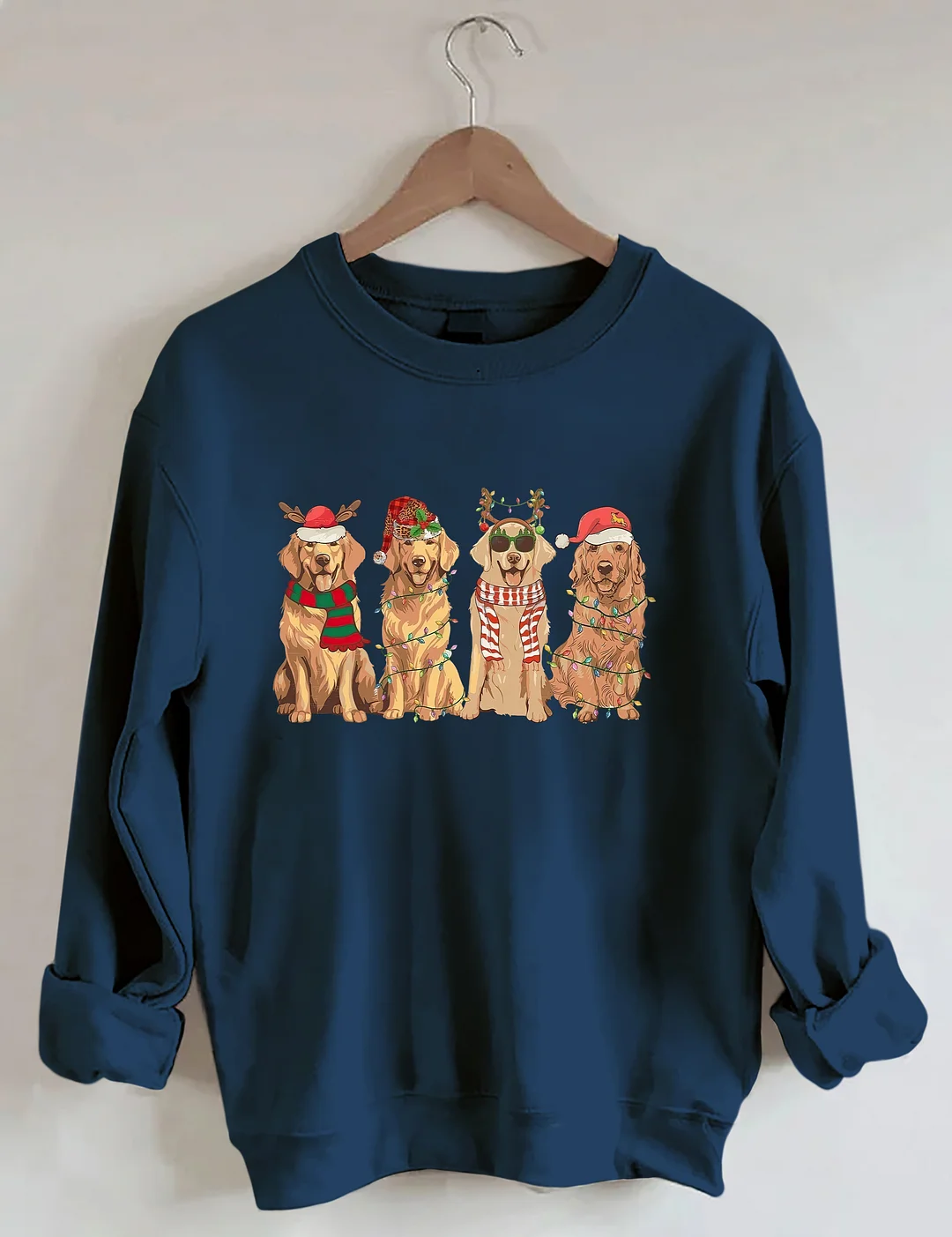 Golden Retriever Christmas Sweatshirt