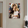Framed Diamond Painting - Special Shaped - Our Lady (30x40cm)