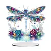 DIY Dragonfly Acrylic Special Shape Diamond Painting Desktop Ornaments