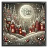 Christmas Scenery-14CT Stamped Cross Stitch 40*40cm/15.75*15.75in tapestrymarket