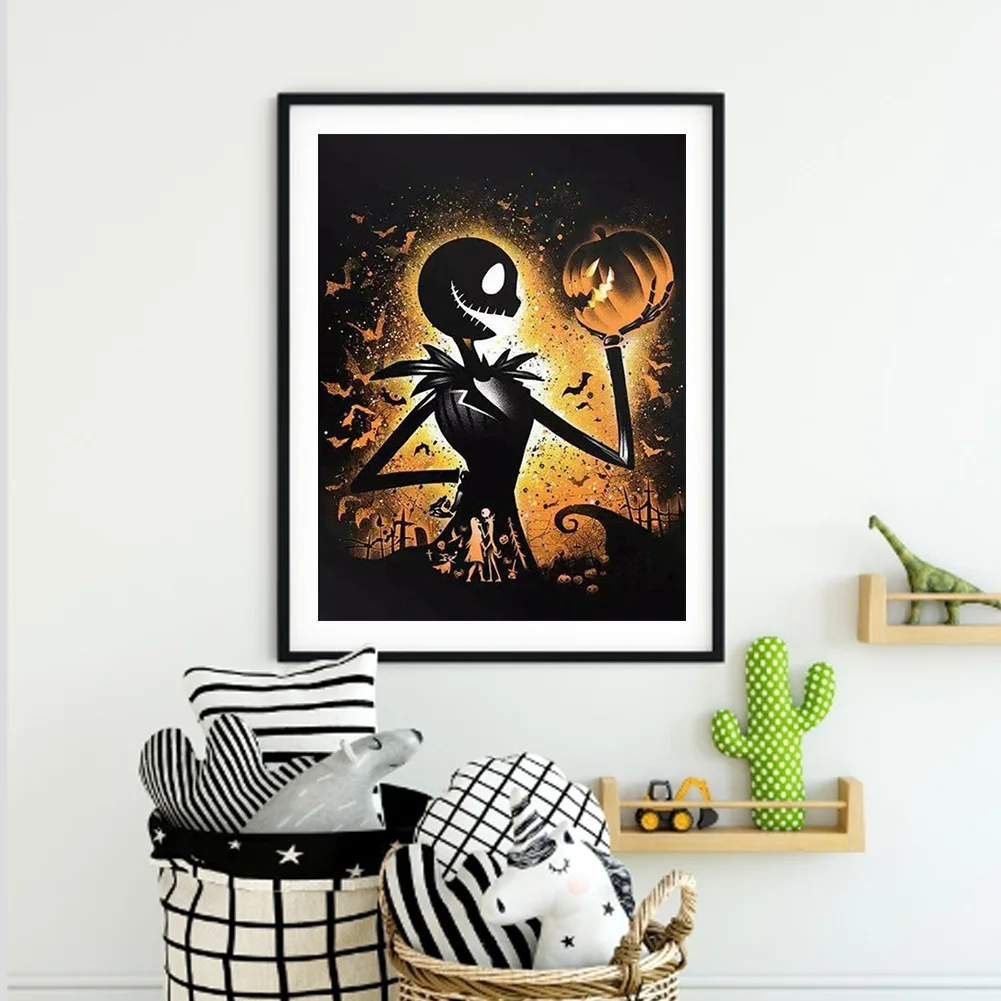 11CT Full Stamped Cross Stitch - Silhouette Series(Canvas|40*50cm)