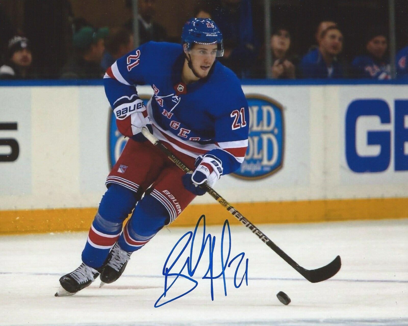 Brett Howden Signed 8x10 Photo Poster painting New York Rangers Autographed COA B