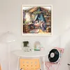 Bedroom-11CT Stamped Cross Stitch 50*50cm/19.69*19.69in