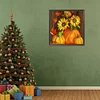 Diamond Painting -DIY Round Drill Pumpkin and Sunflower