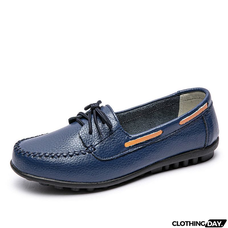 New Comfy Lace-Up Summer Loafers for Women