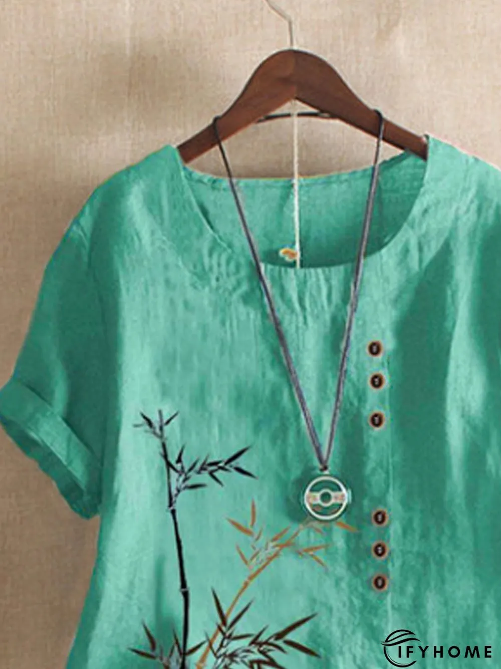 Loose Crew Neck Casual T-shirt | IFYHOME
