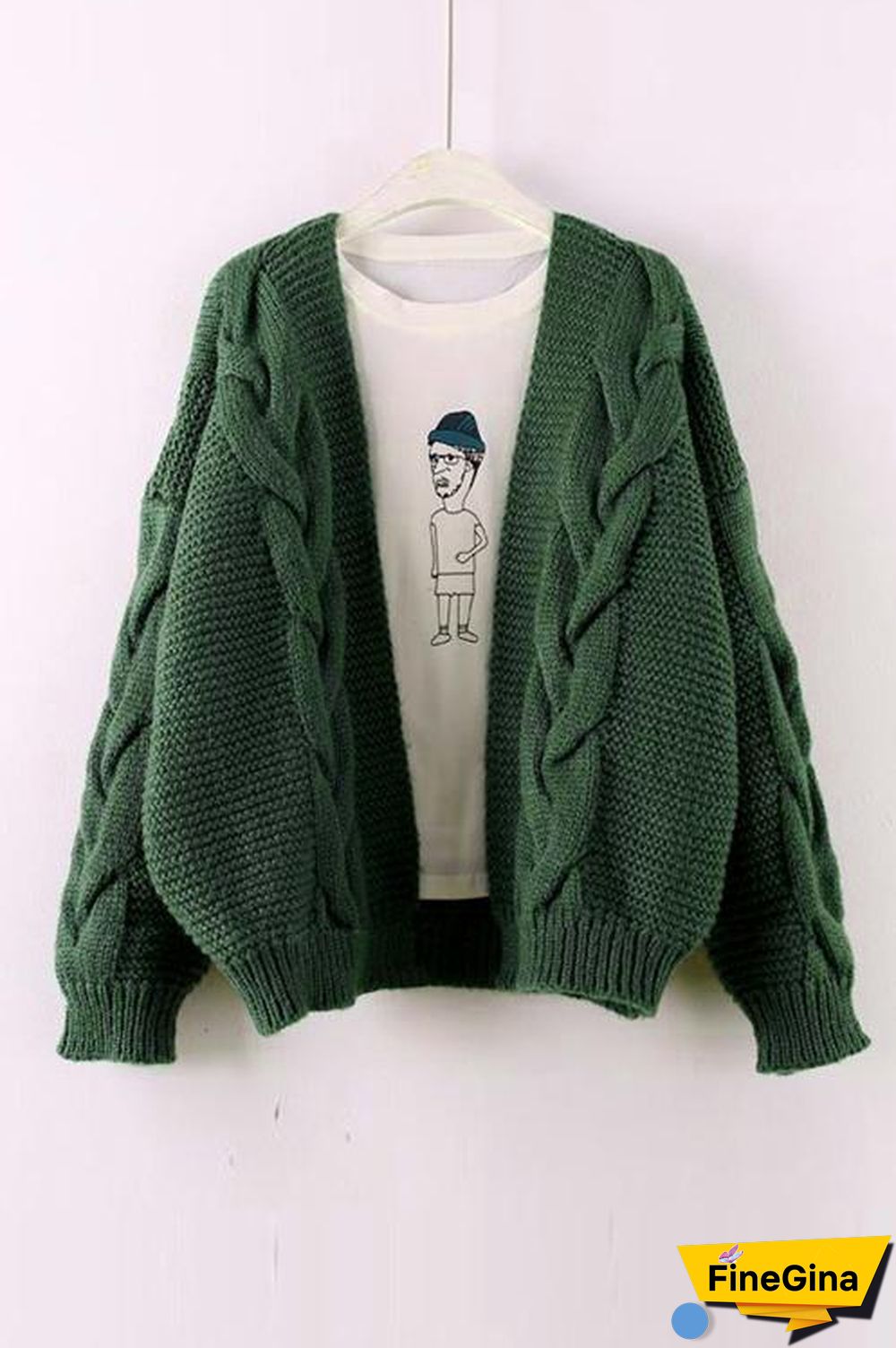 Cable Knit Cardigan