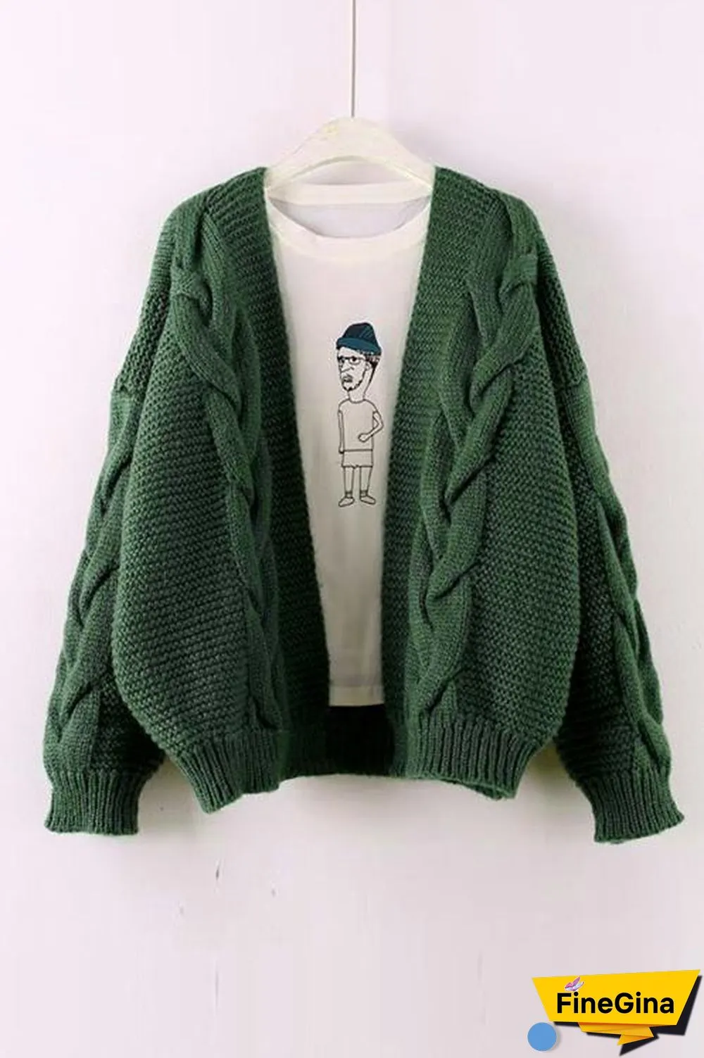 Cable Knit Cardigan