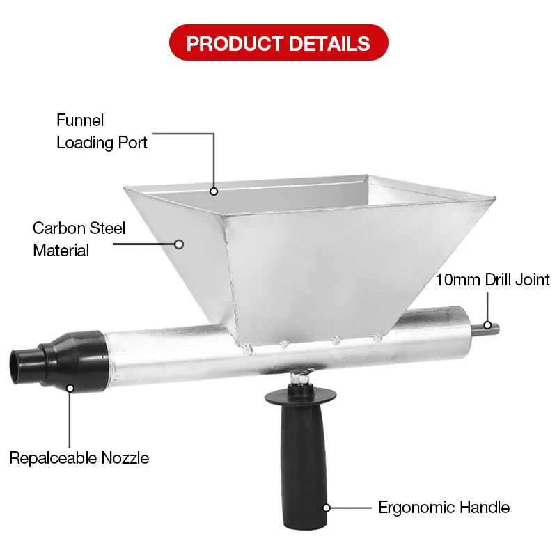 SAKER&reg; Electric Mortar Grout Gun