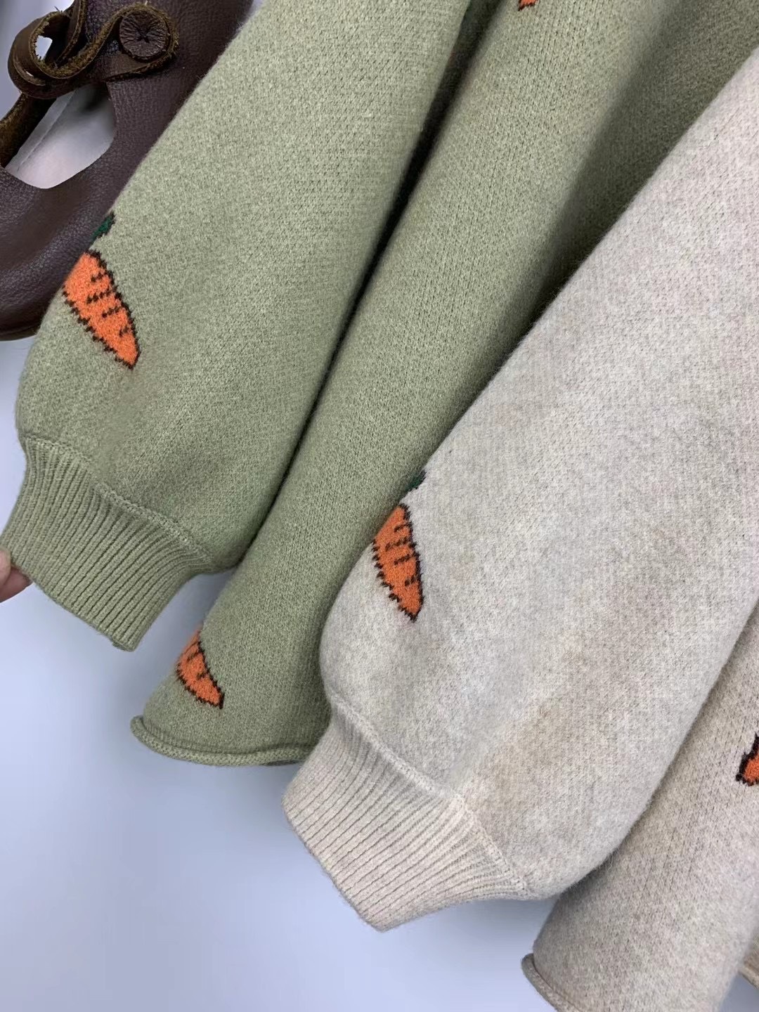 Chicfifth Sweater Women Winter Long Sleeve High Quality Autumn Vintage Top Knitted Cardigan