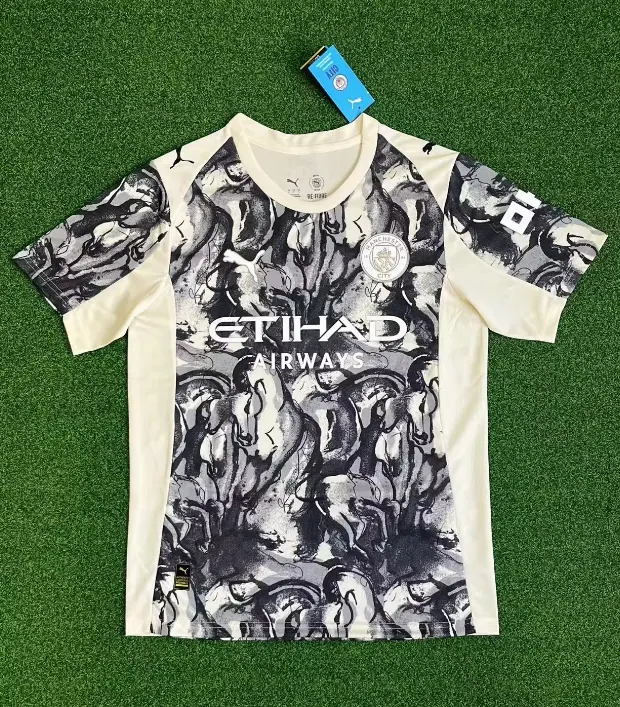 Manchester City 2025-26 Year of the Horse Special Edition Jersey - Fan Version