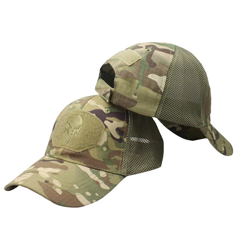 Outdoor Camping Camouflage Tactical Sun Visor Baseball Cap
