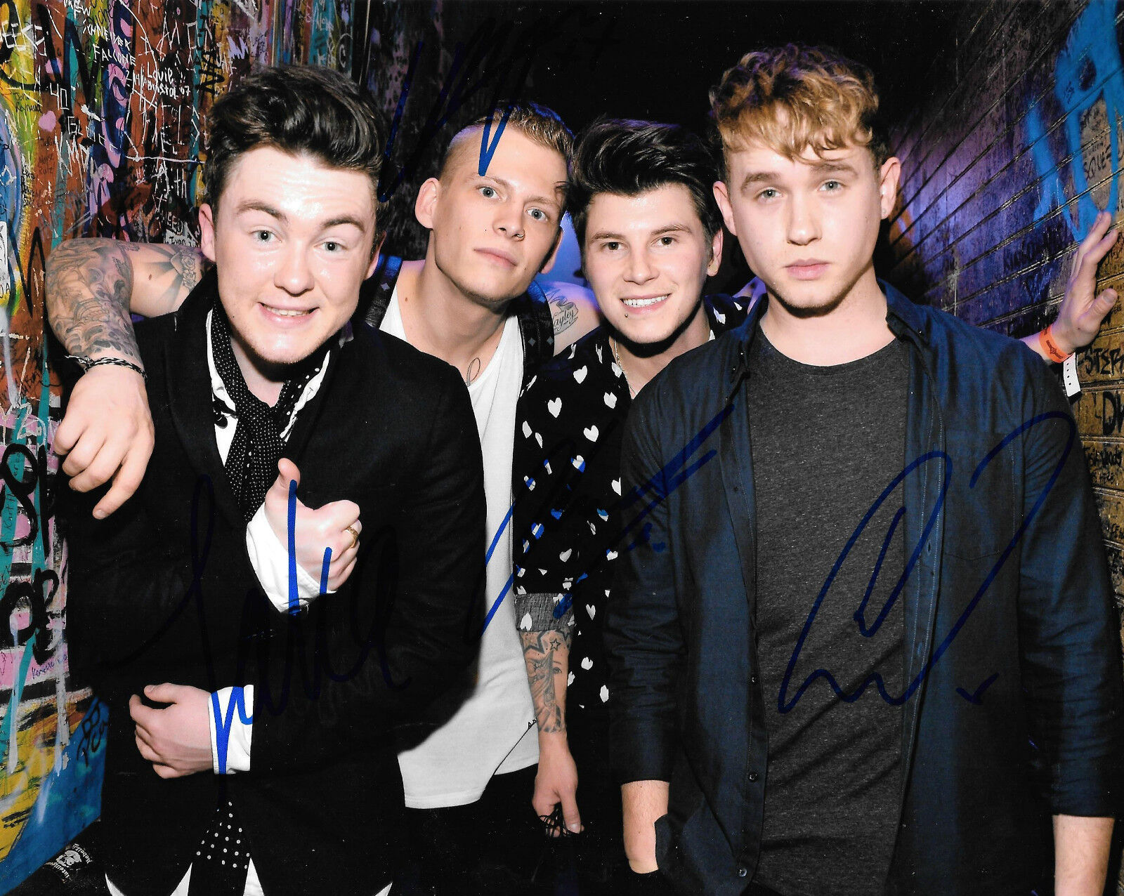 GFA Me and My Broken Heart * RIXTON * Signed 8x10 Photo Poster painting R5 COA