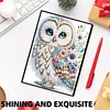 2pcs Owl Partial DIY 50 Pages A5 Diamond Painting Notebook for Study Drawing