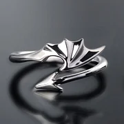 Dragon Evil Wing Open Band Ring