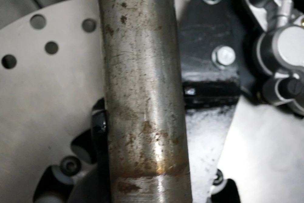 CJ750 Double disc front disc brake