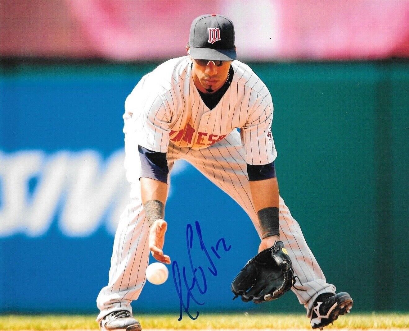 * ALEXI CASILLA * signed 8x10 Photo Poster painting * MINNESOTA TWINS * COA * 2