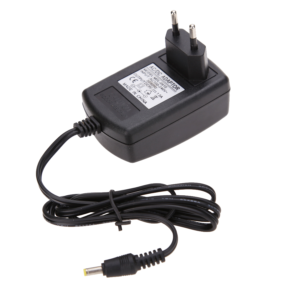 

AC to DC 4.0mmx1.7mm 9V 1.5A Switching Power Supply Adapter, 501 Original