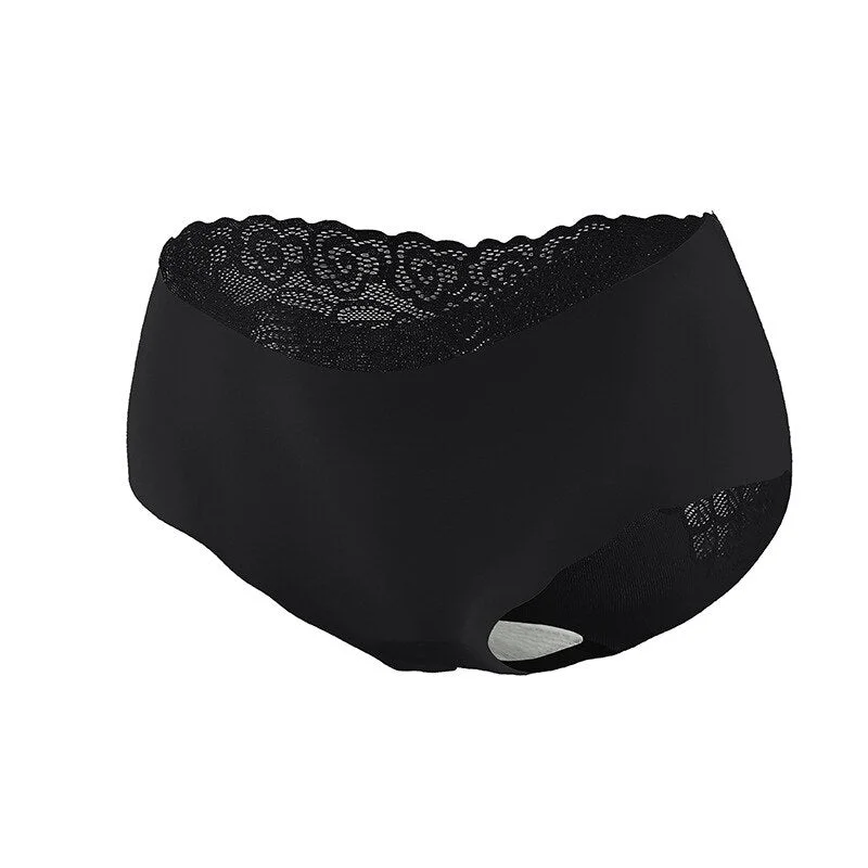 FINETOO Women's Lace Underwear Sexy Panties Woman Knickers  Pantys Mesh Floral Lingerie Female Seamless Briefs Underpants M-XL