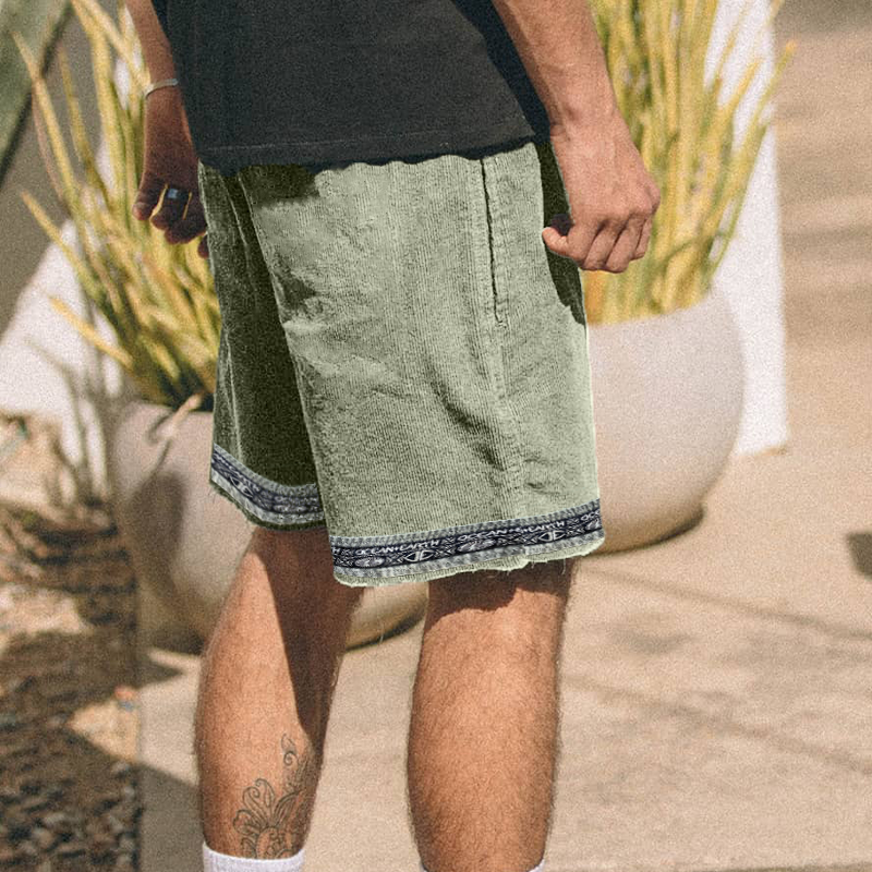 Vintage Corduroy Surf Shorts
