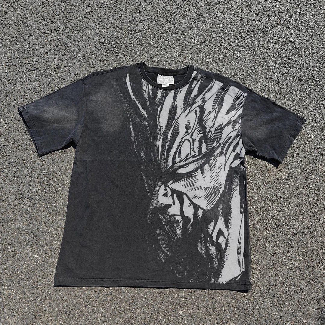 One-Punch Man Garou Anime Printed Men's T-Shirt