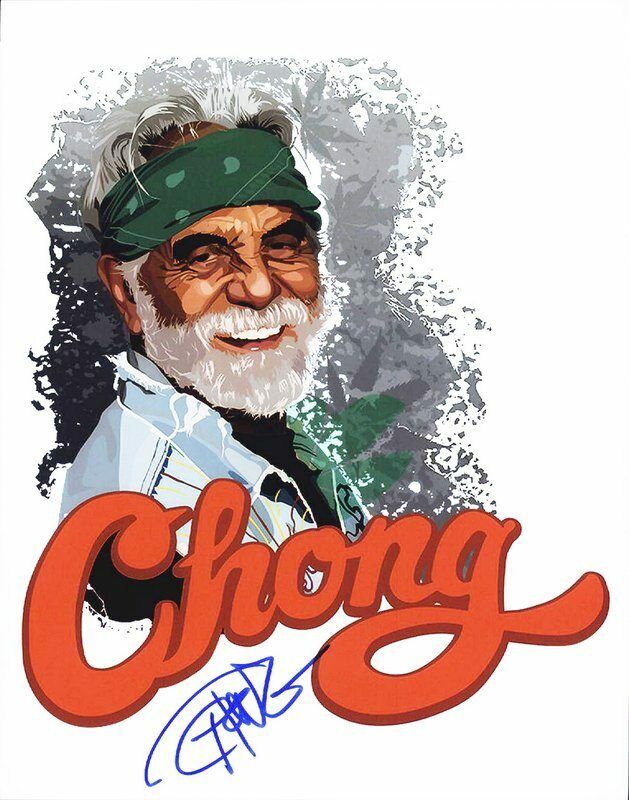 Tommy Chong authentic signed celebrity 8x10 Photo Poster painting W/Cert Autographed D46