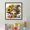 Sunflower And Dryad-11CT Counted Cross Stitch 50*50cm/19.69*19.69in