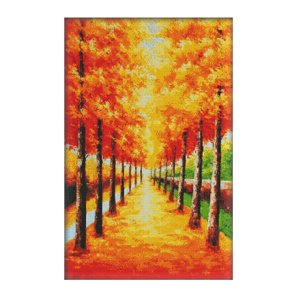 

Gold Everywhere - 14CT Stamped Cross Stitch - 64*44cm, 501 Original