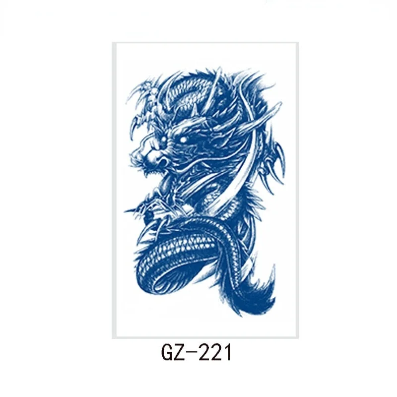 Net Red Herbal Juice Tattoo Sticker Semi-permanent Waterproof Sweat Resistant Tattoo Masking Scar Tattoo Sticker