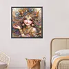 Diamond Painting-DIY Crystal Rhinestone Girl(40x40cm)