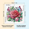 Diamond Painting-DIY Crystal Rhinestone Flower and Butterfly