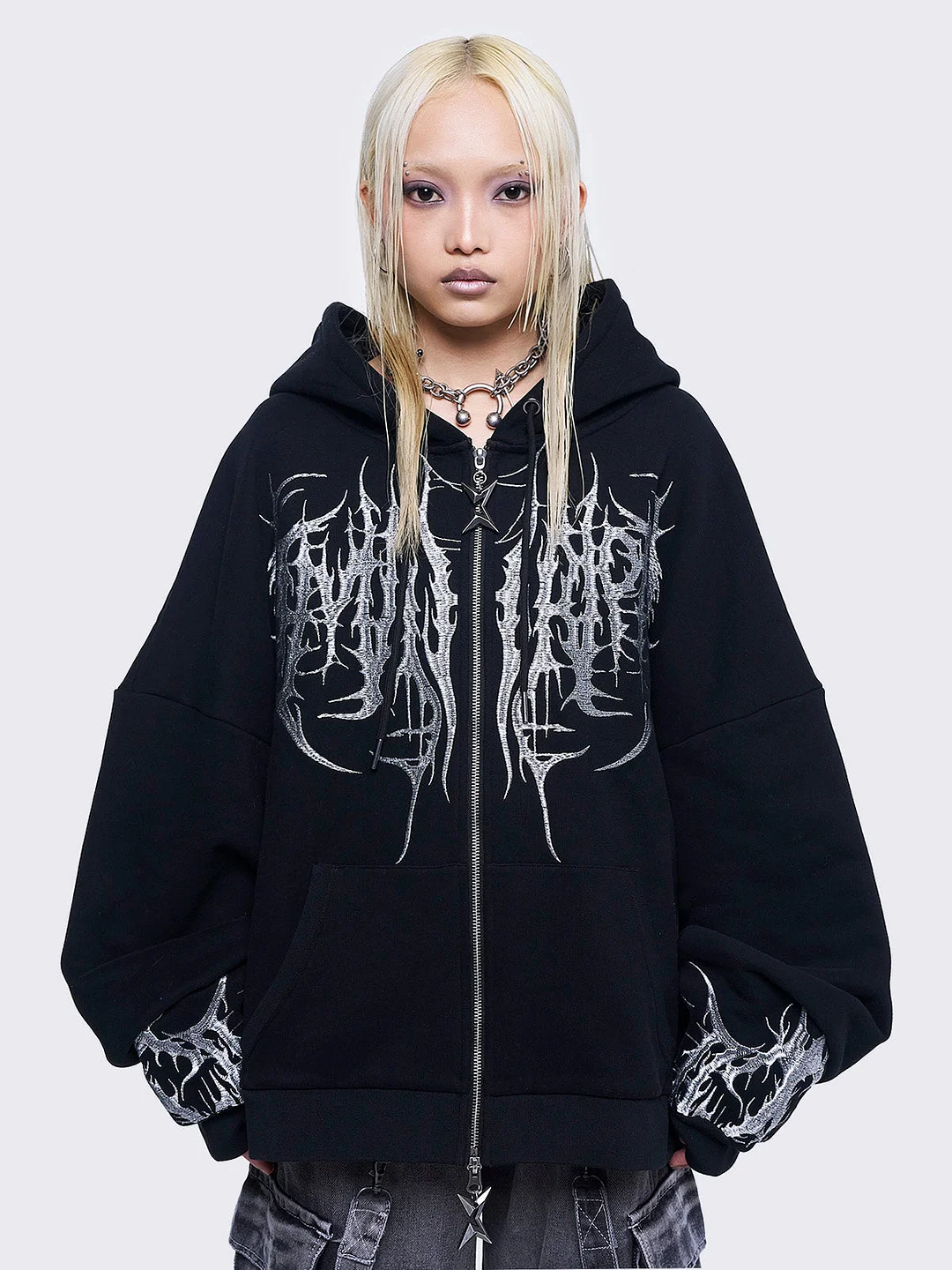 Venom Zip Up Hoodie