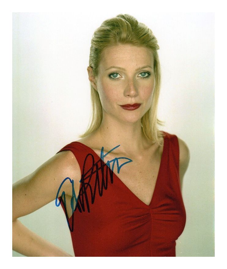 GWYNETH PALTROW AUTOGRAPHED SIGNED A4 PP POSTER Photo Poster painting PRINT 1