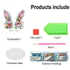 Diamond Painting Acrylic Bunny Ears Diamond Painting Desktop Ornaments