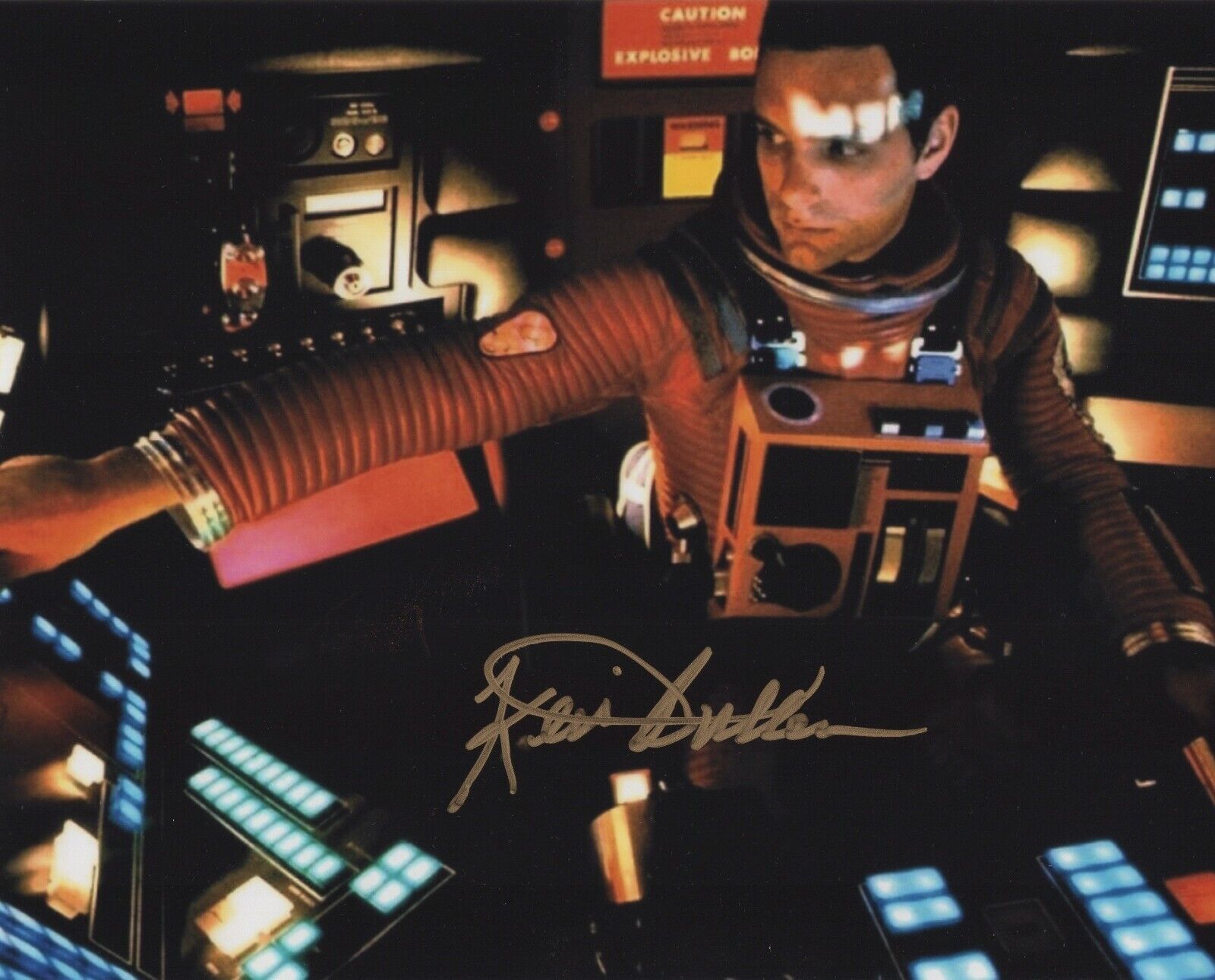 KEIR DULLEA SIGNED AUTOGRAPH 2001 A SPACE ODYSSEY 8x10 Photo Poster painting 2001 #5