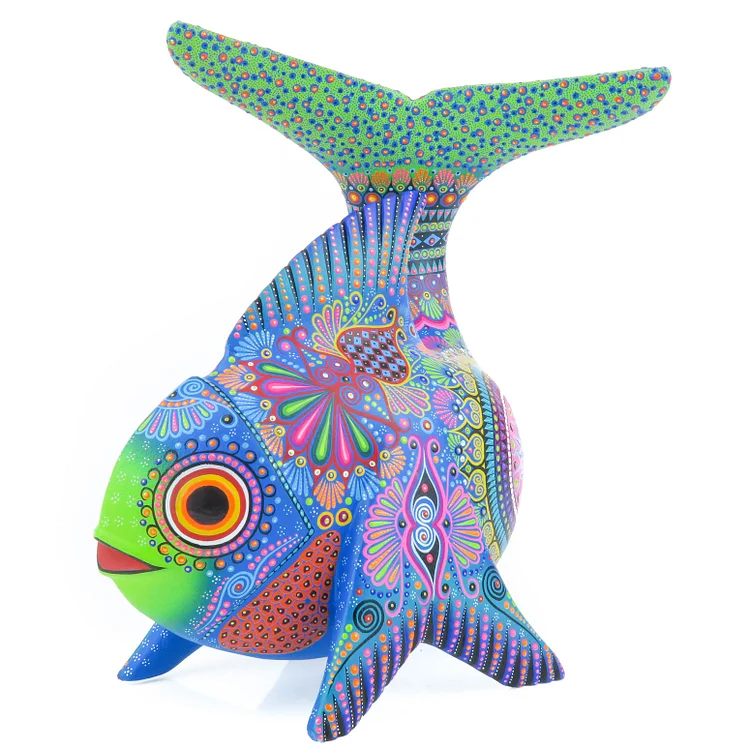 Beautiful Fish - Oaxacan Alebrije Wood Carving