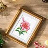 12pcs Flowers 5D DIY Square Drill Diamond Painting Kits for Adults Beginners Home Decor Diamonds Paintings Gem Art 5.91x7.09in