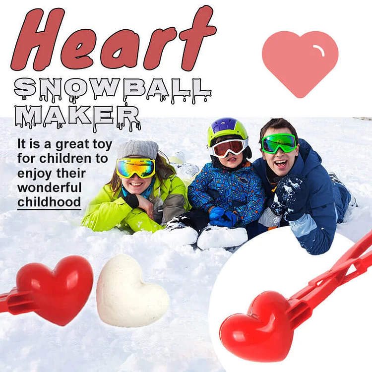 Heart Snowball Maker