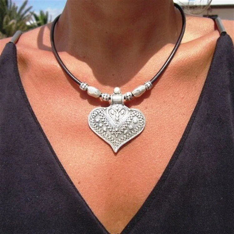 Vintage Love Pendant Necklace