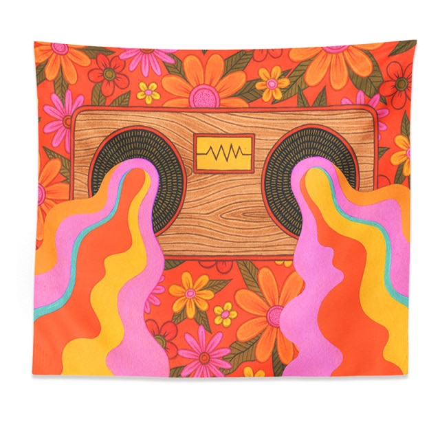 

Wall Tapestry - Flowers-150*130cm, 501 Original